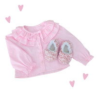 Camisa Maitê manga longa rosa