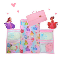 Trocador portátil rosa princesas Trocador portátil rosa princesas