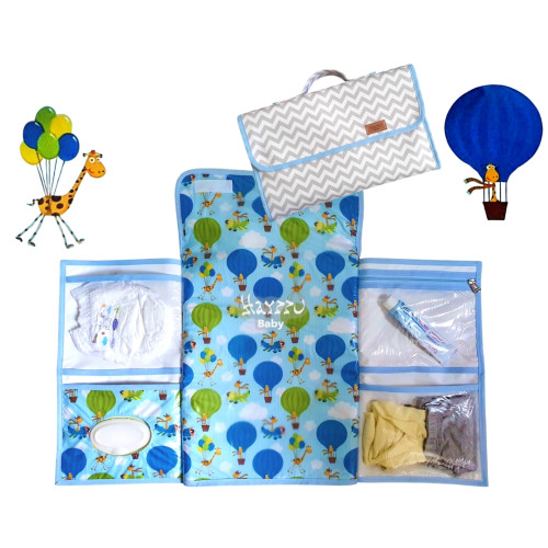 Trocador portátil chevron passeio de balão