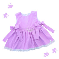Vestido Bianca lilás renda