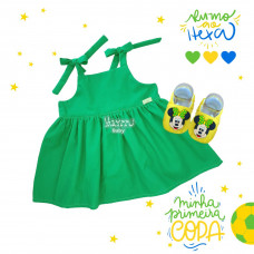 Vestido Sofia verde 